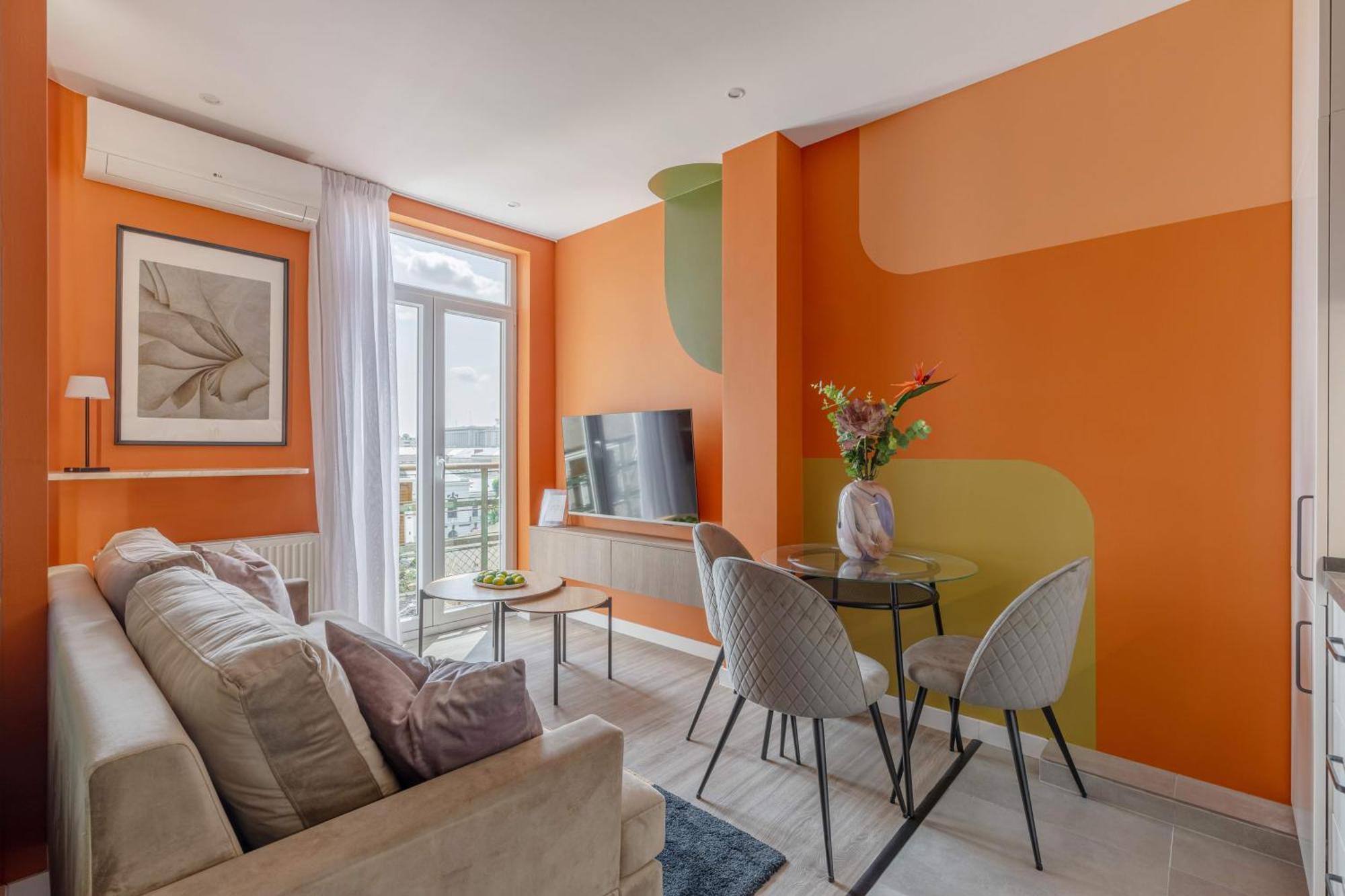 Apartamento Playful & Bright 1Br Near The Faculty Of Law Bucarest Exterior foto